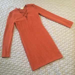 Stella tweed. Brick color. Was only used once.